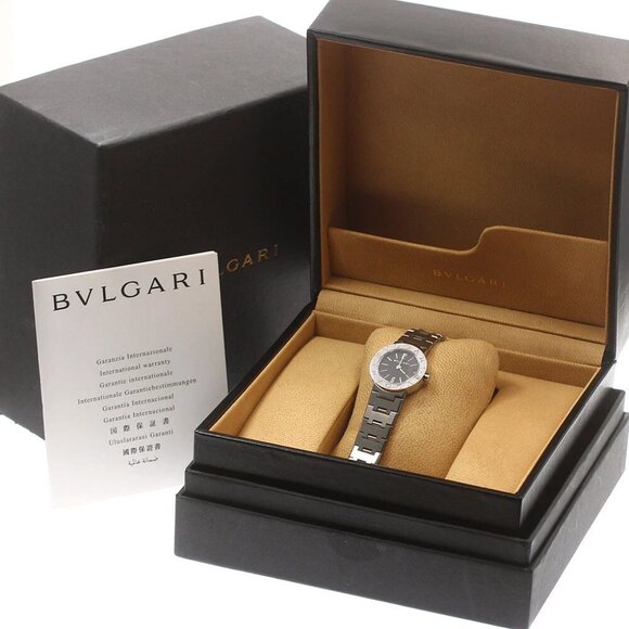 BVLGARI BVLGARIBVLGARI BB23SS Date black Dial Quartz Ladies Watch - Picture 2 of 12